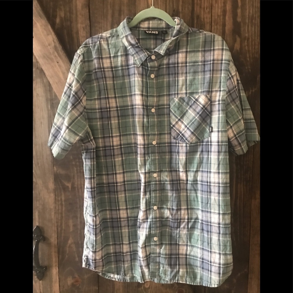 Vans button down casual shirt